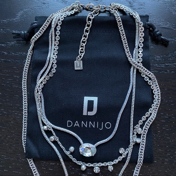 DANNIJO Ciel Layered Lariat Necklace - Picture 4 of 7